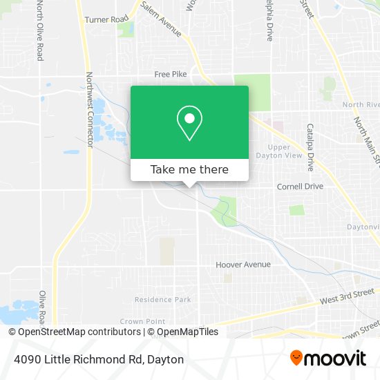 4090 Little Richmond Rd map