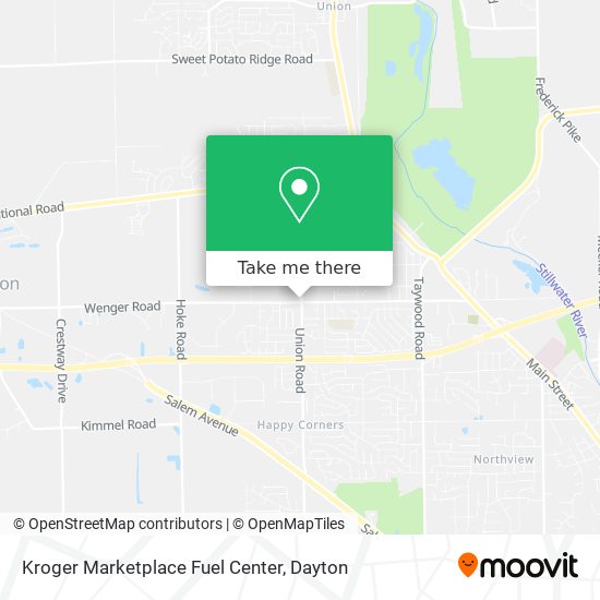 Kroger Marketplace Fuel Center map