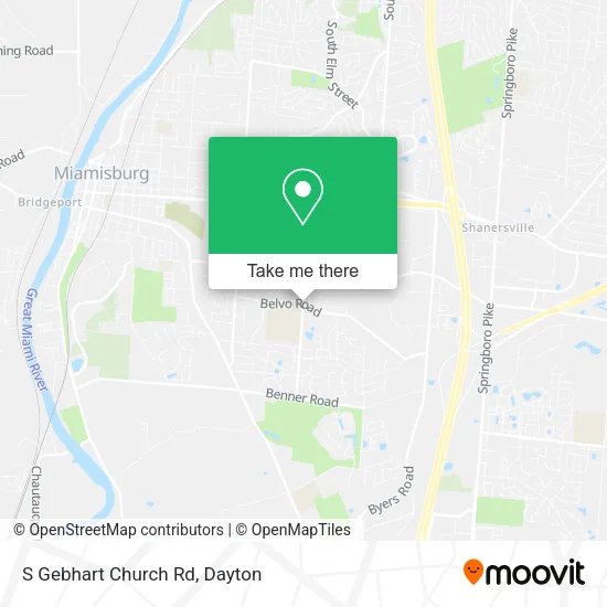 S Gebhart Church Rd map