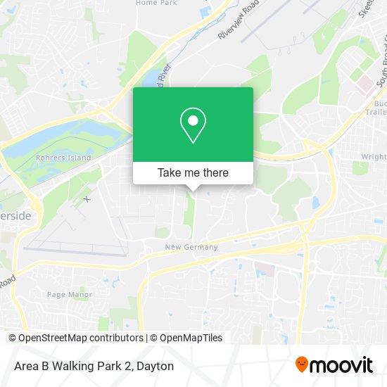 Mapa de Area B Walking Park 2
