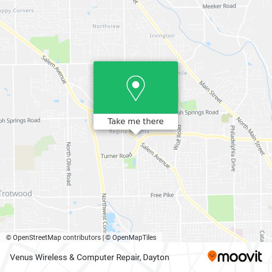 Mapa de Venus Wireless & Computer Repair