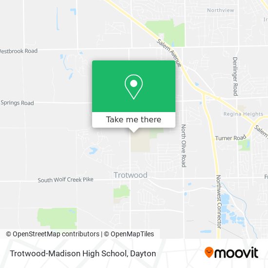 Mapa de Trotwood-Madison High School