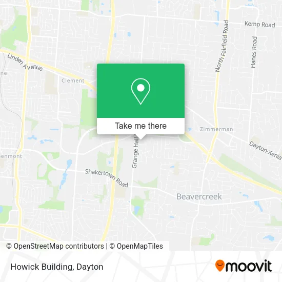 Howick Building map