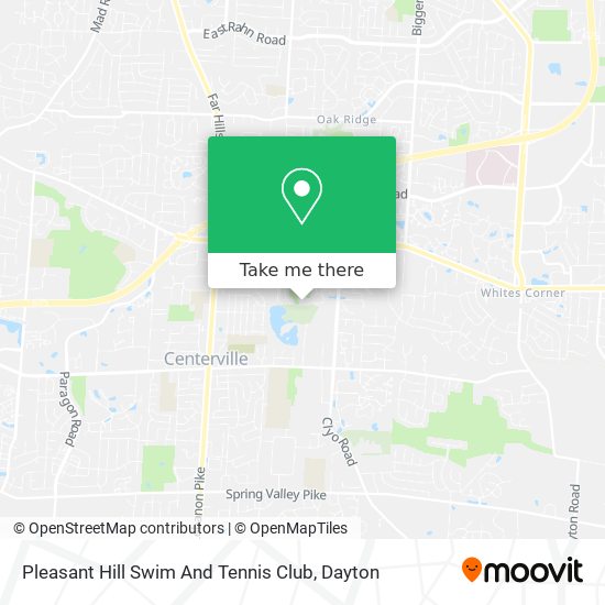 Mapa de Pleasant Hill Swim And Tennis Club