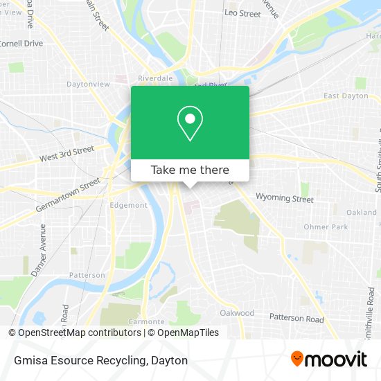 Mapa de Gmisa Esource Recycling