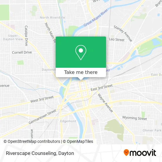 Riverscape Counseling map