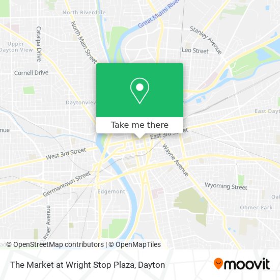 The Market at Wright Stop Plaza map