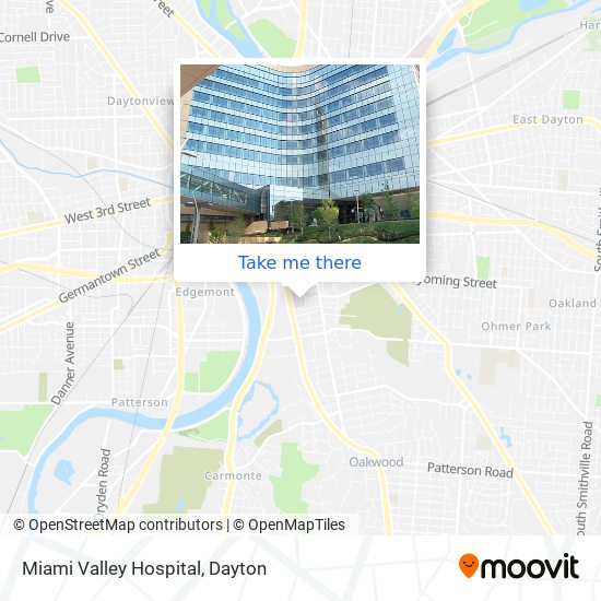 Mapa de Miami Valley Hospital