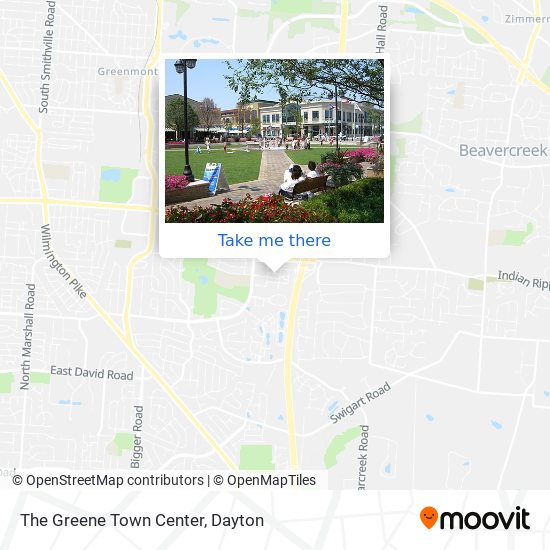 Mapa de The Greene Town Center