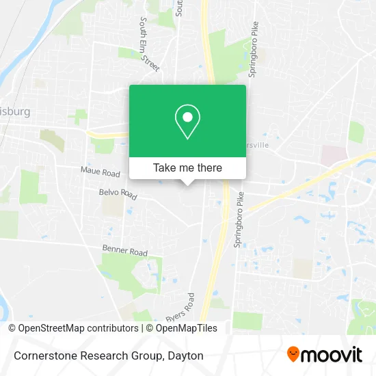 Cornerstone Research Group map