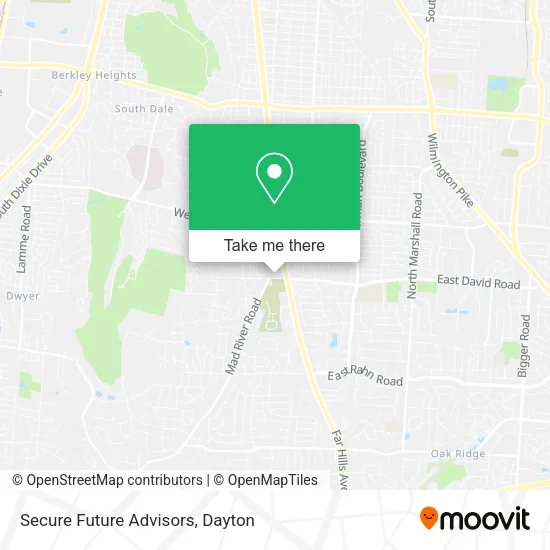 Mapa de Secure Future Advisors