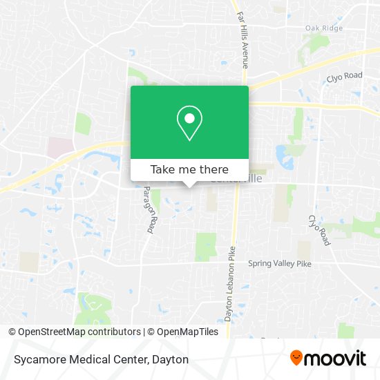 Sycamore Medical Center map