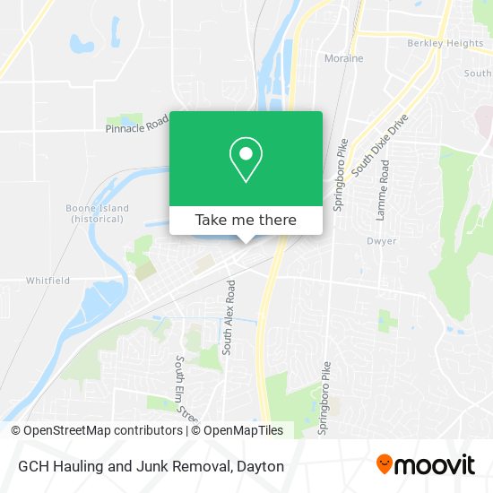 GCH Hauling and Junk Removal map