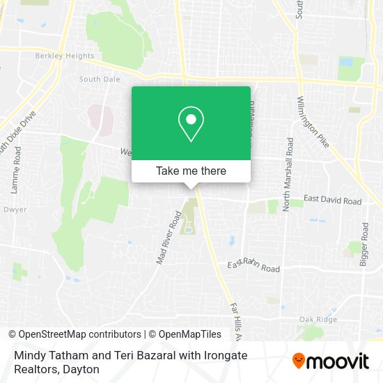 Mindy Tatham and Teri Bazaral with Irongate Realtors map