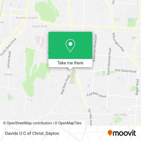 Mapa de Davids U C of Christ