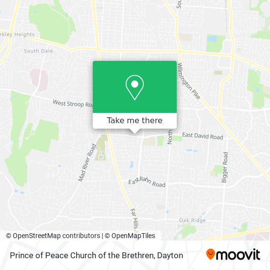 Prince of Peace Church of the Brethren map