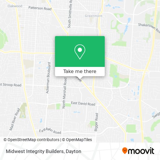 Midwest Integrity Builders map