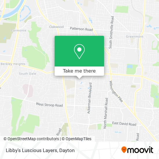 Libby's Luscious Layers map