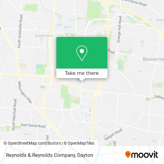 Reynolds & Reynolds Company map