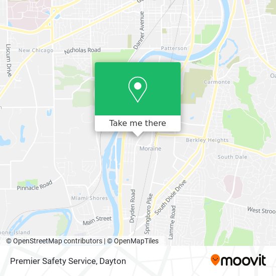 Premier Safety Service map