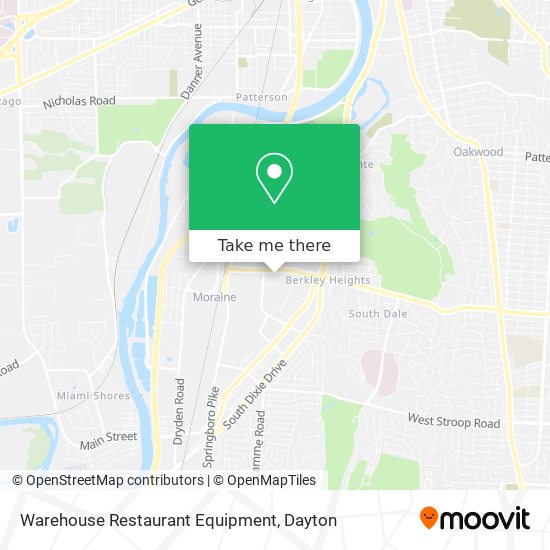 Warehouse Restaurant Equipment map