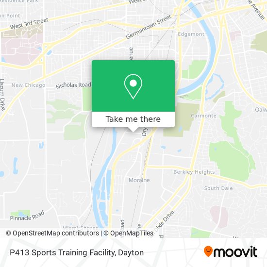 P413 Sports Training Facility map