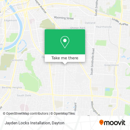 Jayden Locks Installation map