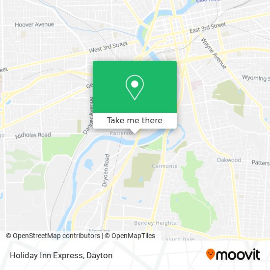 Holiday Inn Express map