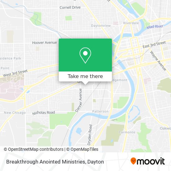 Breakthrough Anointed Ministries map