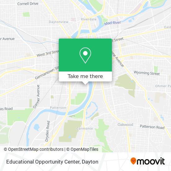 Mapa de Educational Opportunity Center