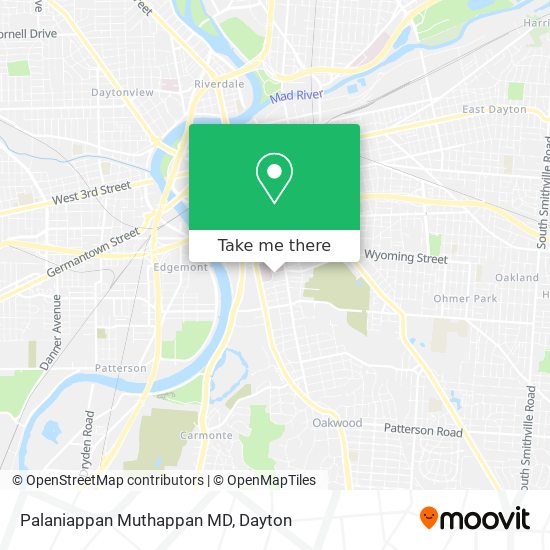 Palaniappan Muthappan MD map