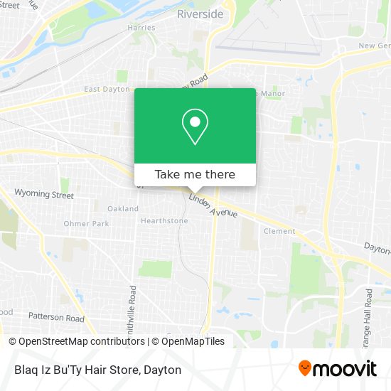 Blaq Iz Bu'Ty Hair Store map