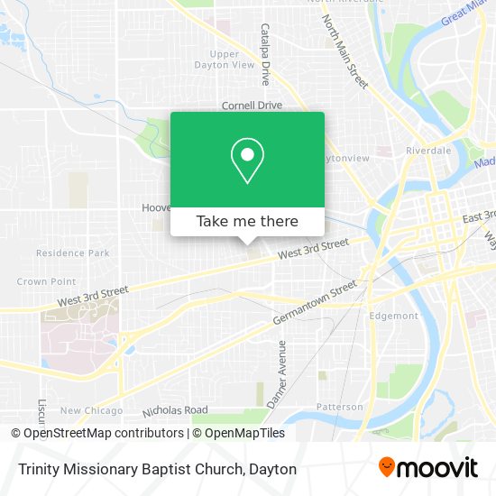 Trinity Missionary Baptist Church map