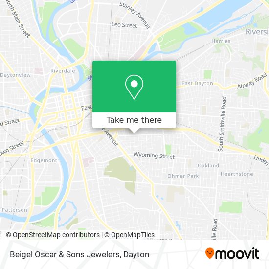 Beigel Oscar & Sons Jewelers map