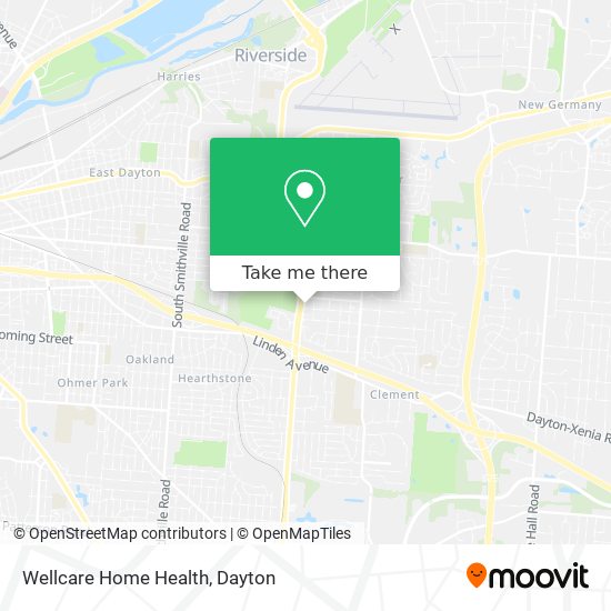 Wellcare Home Health map