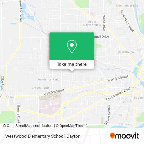 Mapa de Westwood Elementary School