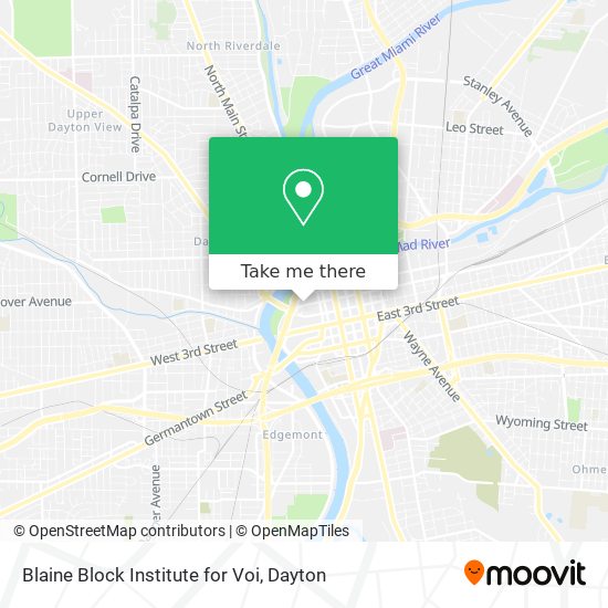 Mapa de Blaine Block Institute for Voi