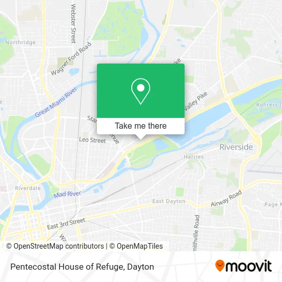 Pentecostal House of Refuge map