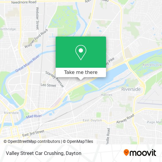Valley Street Car Crushing map