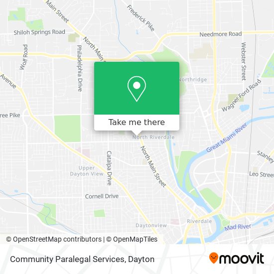 Mapa de Community Paralegal Services