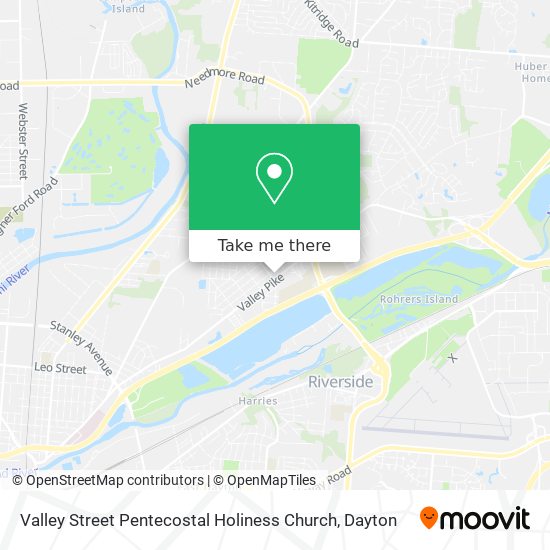 Valley Street Pentecostal Holiness Church map