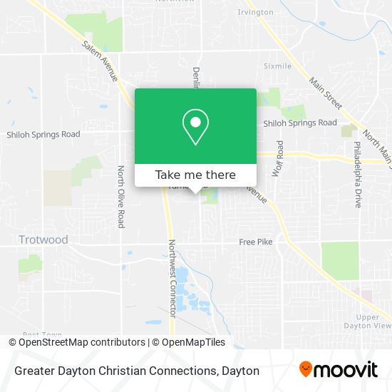 Mapa de Greater Dayton Christian Connections