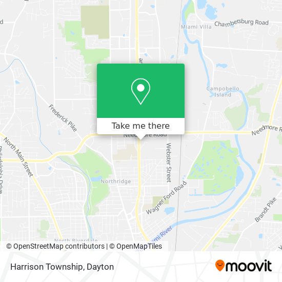 Mapa de Harrison Township