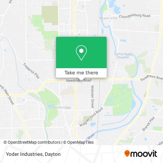 Mapa de Yoder Industries
