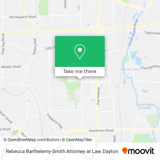 Mapa de Rebecca Barthelemy-Smith Attorney at Law