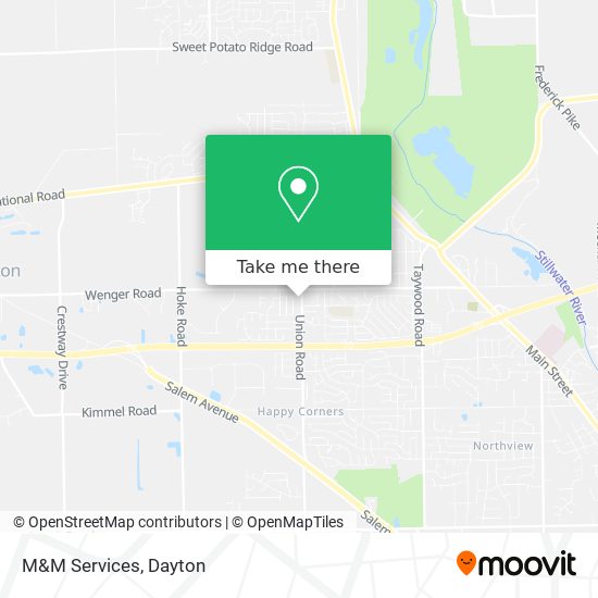 M&M Services map