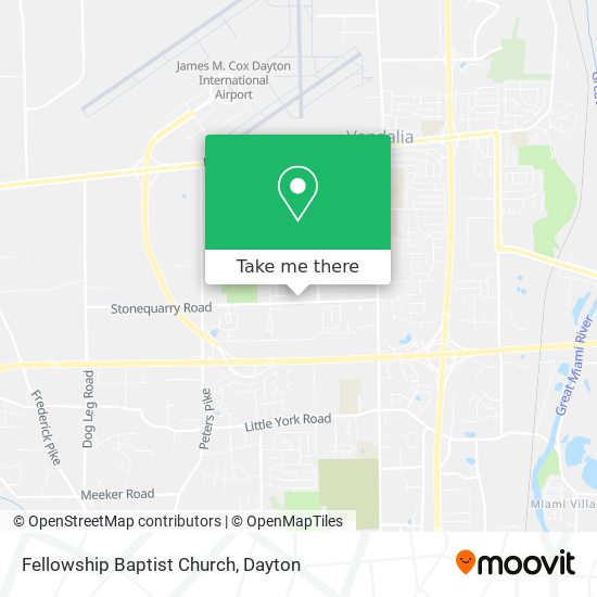 Mapa de Fellowship Baptist Church