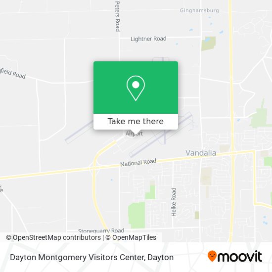 Mapa de Dayton Montgomery Visitors Center
