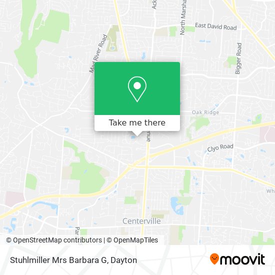 Stuhlmiller Mrs Barbara G map
