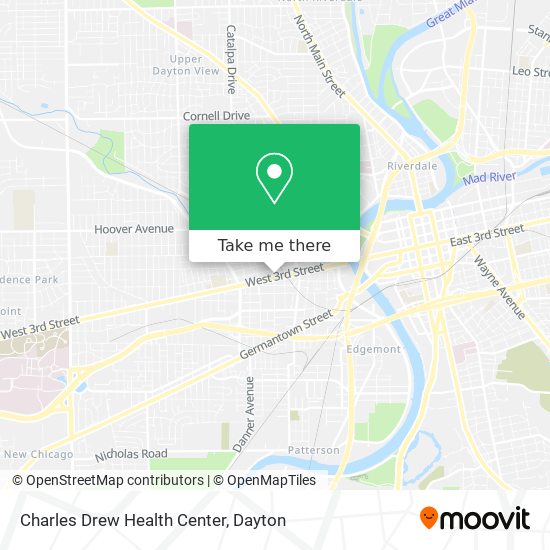 Mapa de Charles Drew Health Center